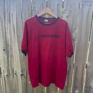 Boeing Men's Red T-shirt